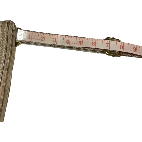 FOSSIL ‘Long Live Vintage’ Embossed Leather Crossbody Bag Tote Satchel - Picture 8 of 12